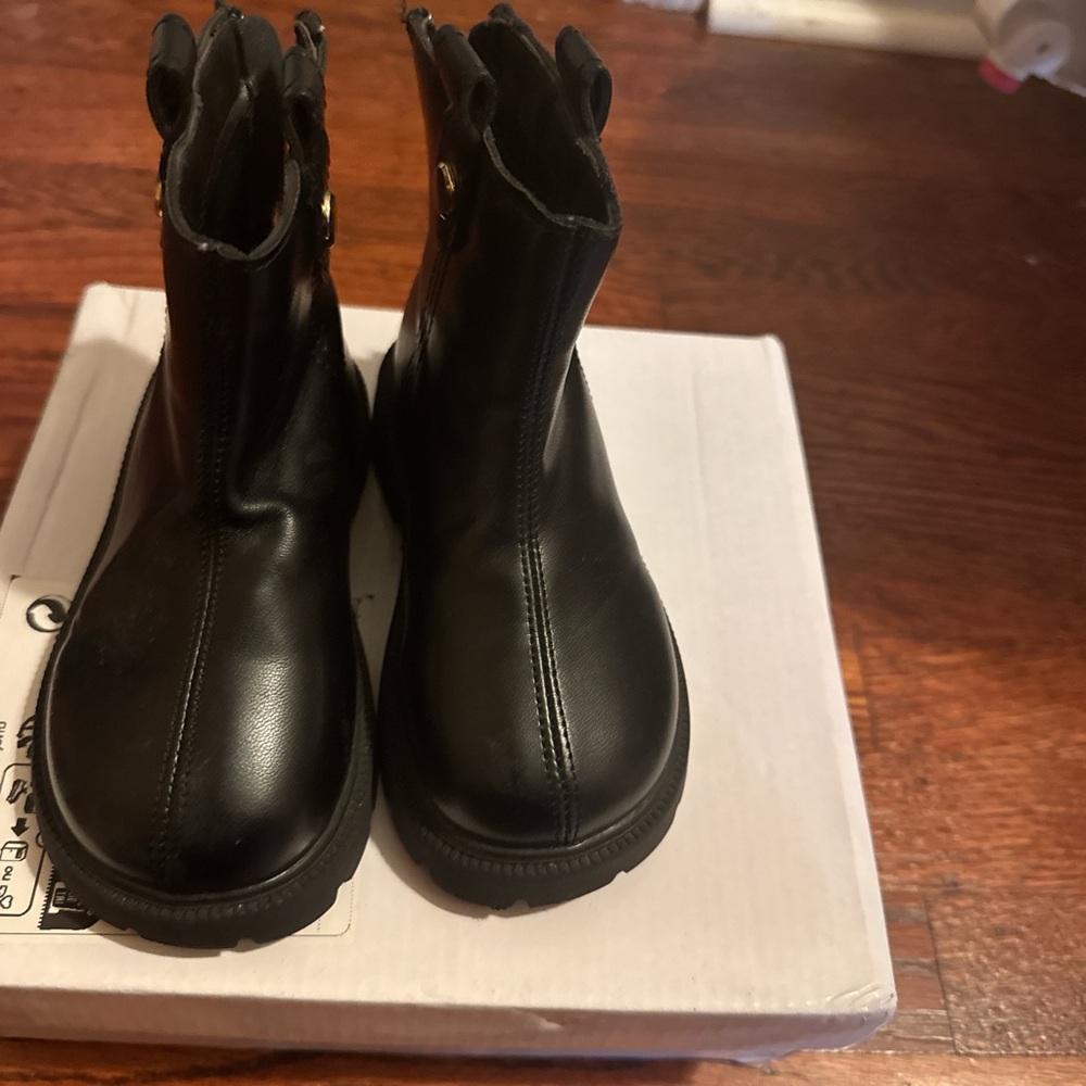 Classic Black Kids Boots